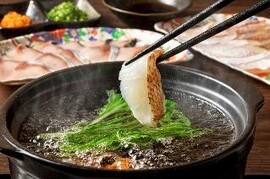 鯛とぶりのしゃぶしゃぶ食べ比べセット