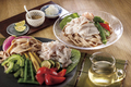 高円寺さぬきや監修　もち豚冷しゃぶ＆うどんセットＭＢＳ−ＳＮ５０Ｓ