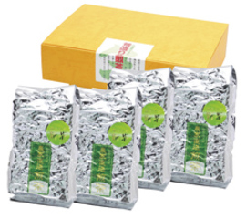 阪本自然農園　農家直送新茶セット（250ｇ×4本）