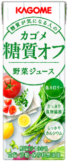 カゴメ糖質オフ野菜ジュース 200ml×24