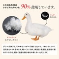 羽毛布団　ナチュラルダック　シングルロング